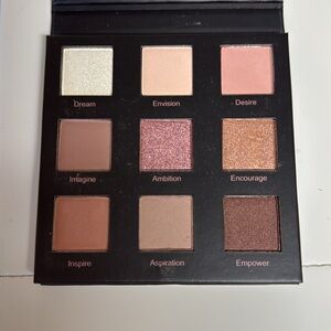 Realher eyeshadow pallet. Nude colors shiny and matte. New in Box